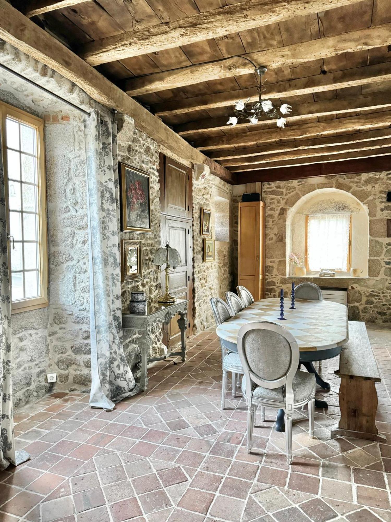 Manoir Medieval Art Deco - Logis Des 3 Artistes Sevremont Exterior foto
